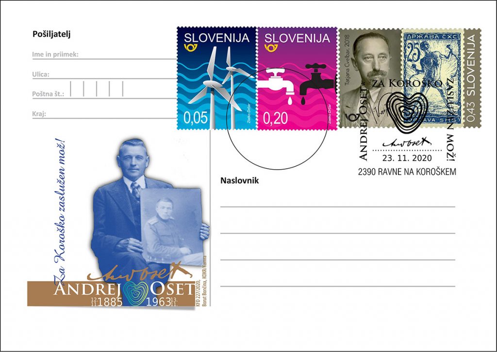 135. obletnica rojstva Andreja Oseta