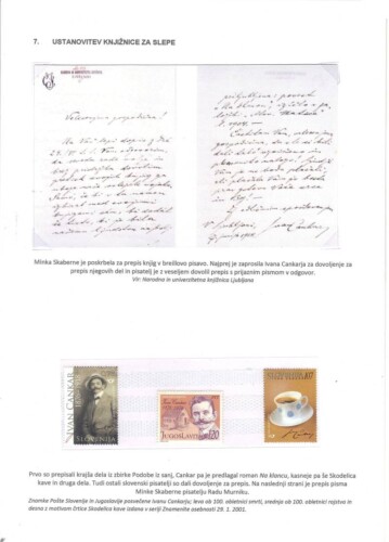 100 let skrbi za slepe in slabovidne - Natalija ŽITNIK METAJ