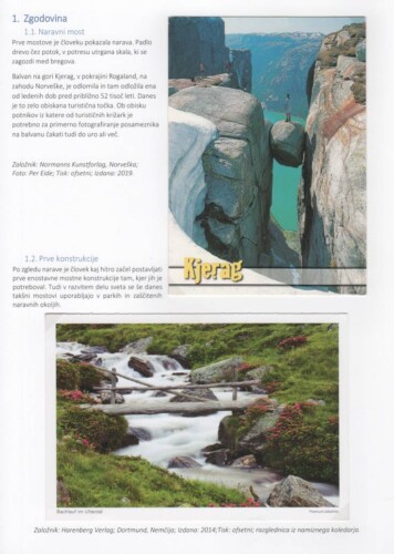 Moj Postcrossing – Kratka zgodba o mostu - Robert JORDAN