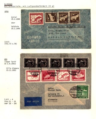 Maier Jörg / Chile 1948 - Gedenkserie 100 Jahre "Naturgeschichte von Chile" von Claudio Gay