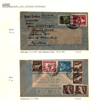 Maier Jörg / Chile 1948 - Gedenkserie 100 Jahre "Naturgeschichte von Chile" von Claudio Gay