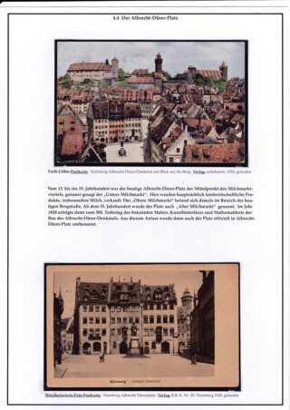 Reinhard Franz / Eine Stadt-Ründfahrt im Durer-Jahr 1928 in Nüremberg