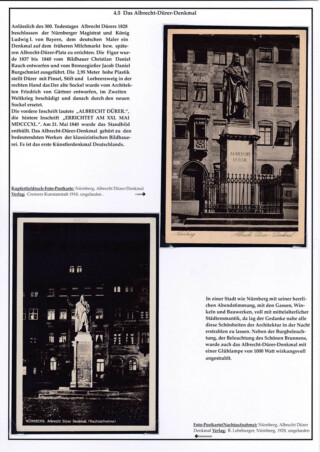 Reinhard Franz / Eine Stadt-Ründfahrt im Durer-Jahr 1928 in Nüremberg