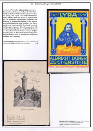 Reinhard Franz / Eine Stadt-Ründfahrt im Durer-Jahr 1928 in Nüremberg