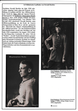 Reinhard Franz / Oswald Boelcke Vom Flieger-Ass und Luftkampfstrategen in den Flieger-Tod