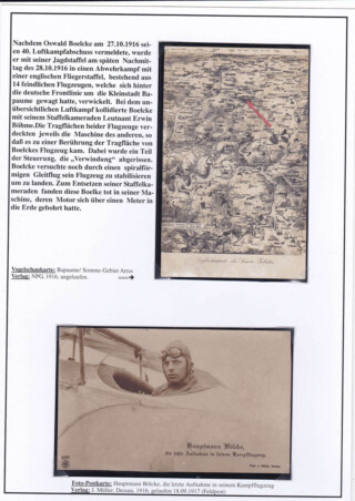 Reinhard Franz / Oswald Boelcke Vom Flieger-Ass und Luftkampfstrategen in den Flieger-Tod
