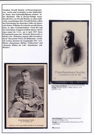 Reinhard Franz / Oswald Boelcke Vom Flieger-Ass und Luftkampfstrategen in den Flieger-Tod